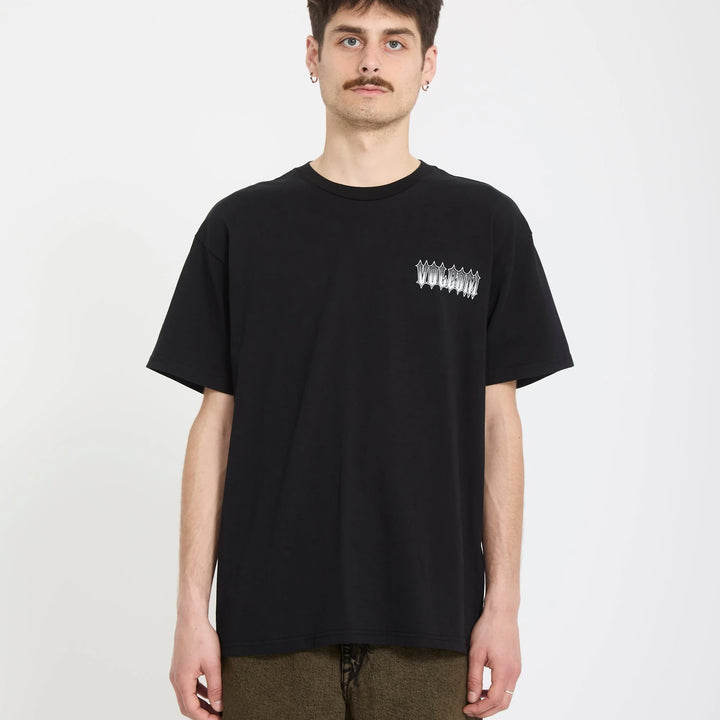 Volcom Gamma Doom T-Shirt Black