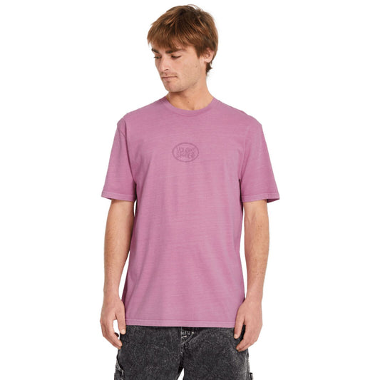Volcom Handstone T-Shirt Steel Purple