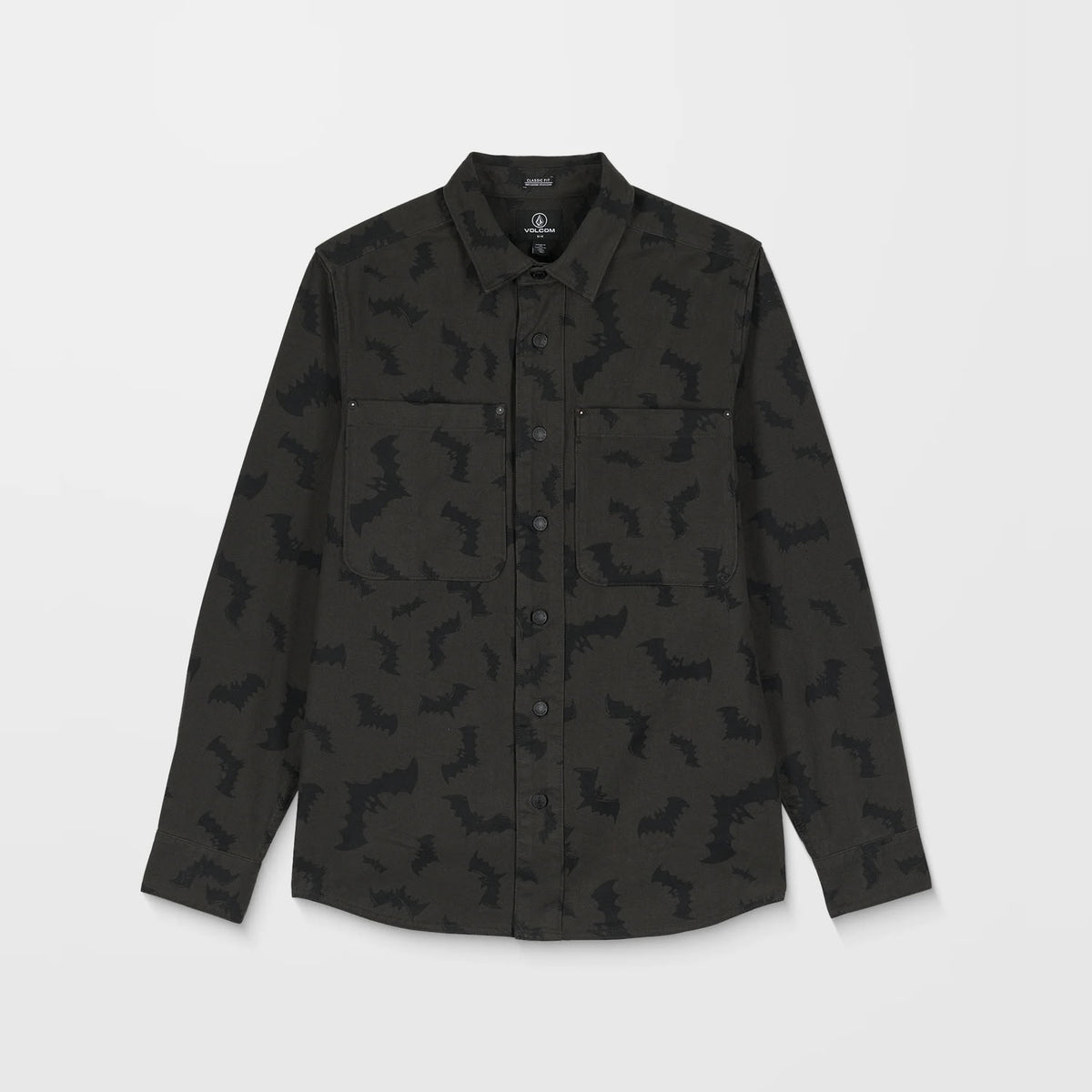 Volcom J.J. Villard Shirt Black Rinsed