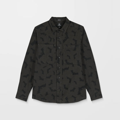 Volcom J.J. Villard Shirt Black Rinsed