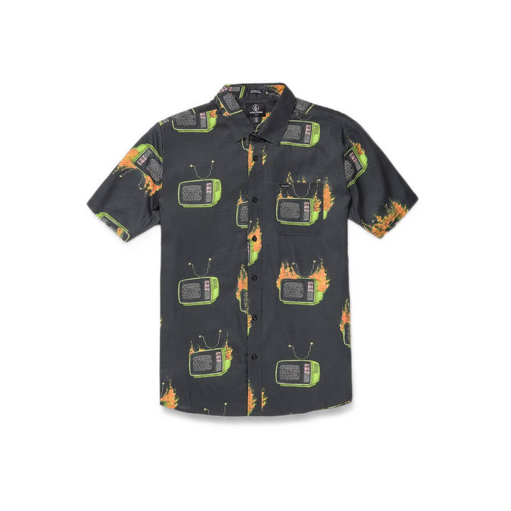 Volcom Justin Hager Woven Shirt Black