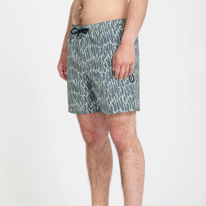 Volcom Melange Trunk 17" Boardshort Tradewinds