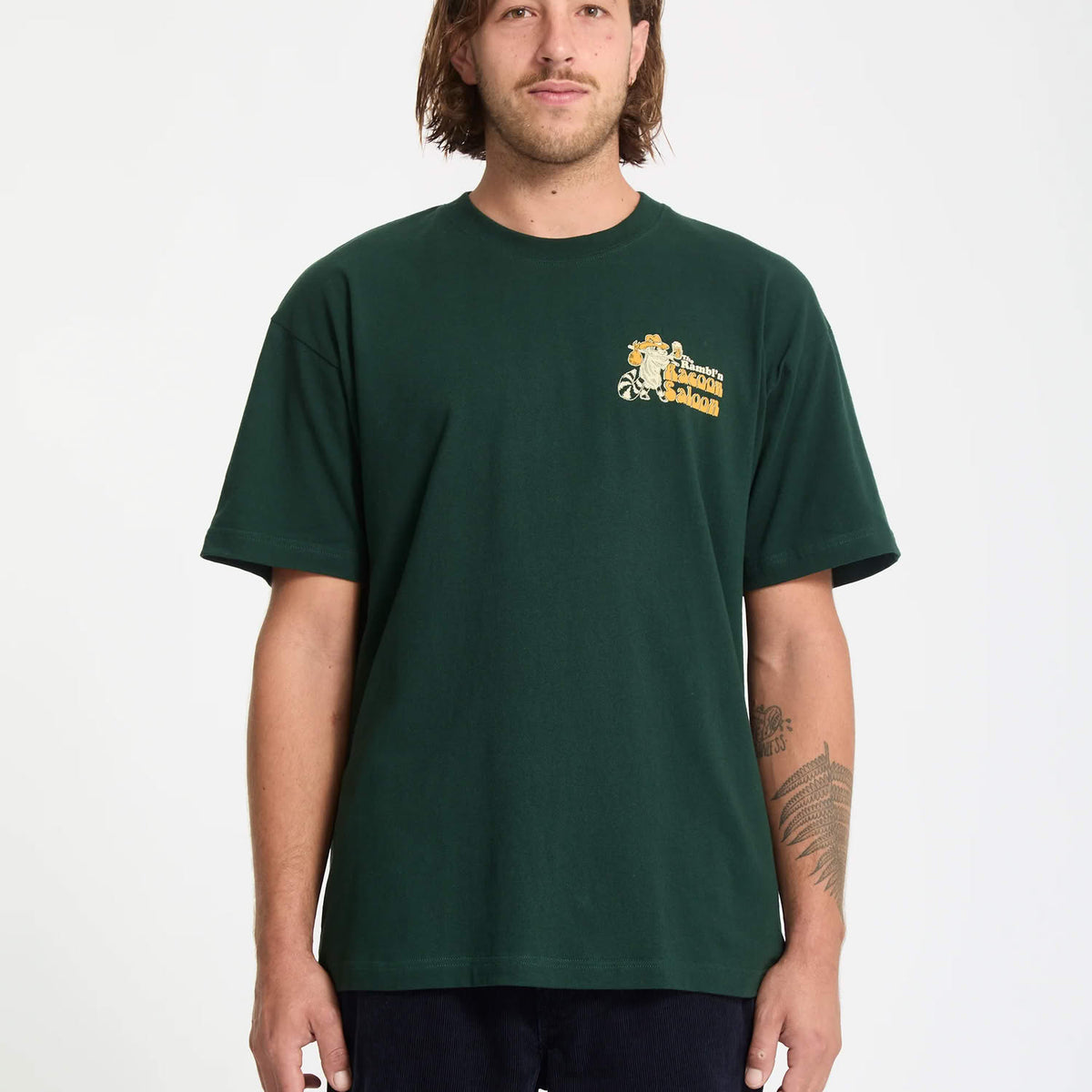 Volcom Racoon T-Shirt Scarab