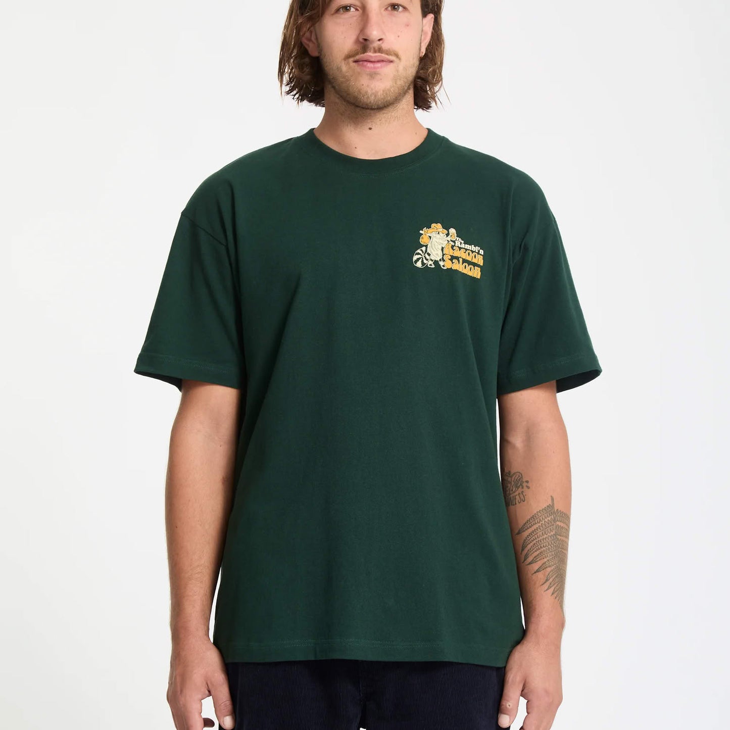 Volcom Racoon T-Shirt Scarab
