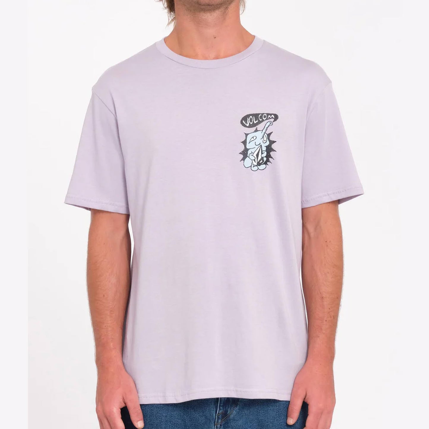 Volcom Santi Stoned T-Shirt Light Purple