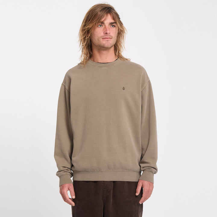 Volcom Single Stone PW Sweatshirt Earth