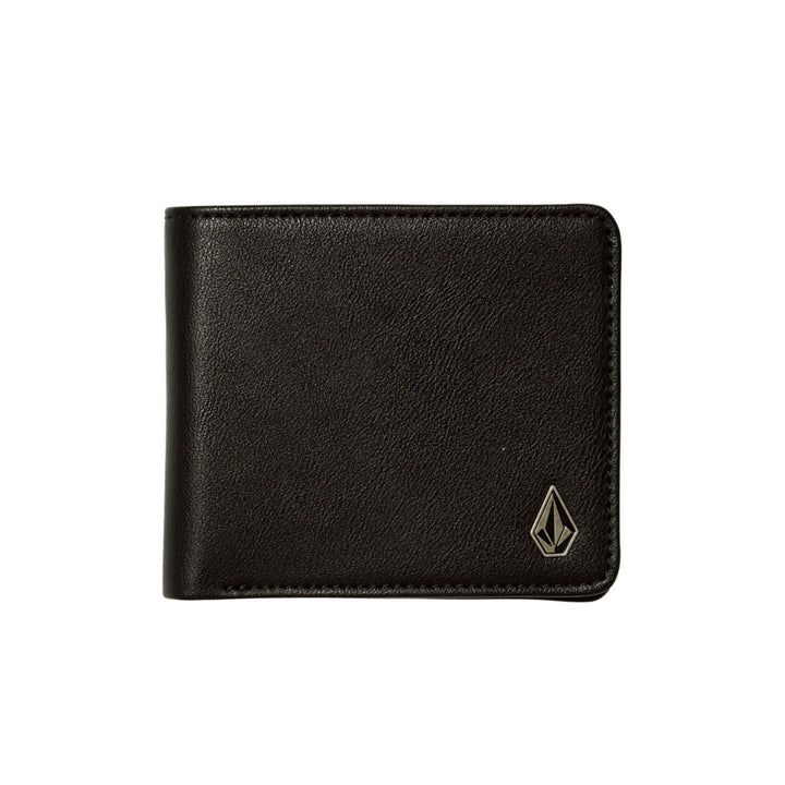 Volcom Slim Stone Small Wallet Black