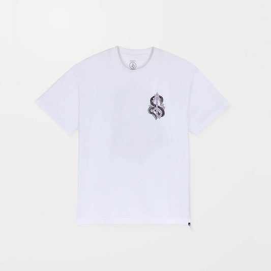 Volcom Snake Peace T-Shirt White