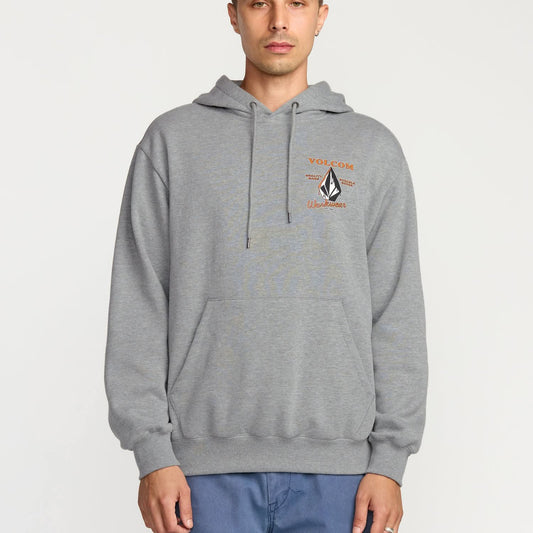 Volcom Workwear Hoodie Heather Grey